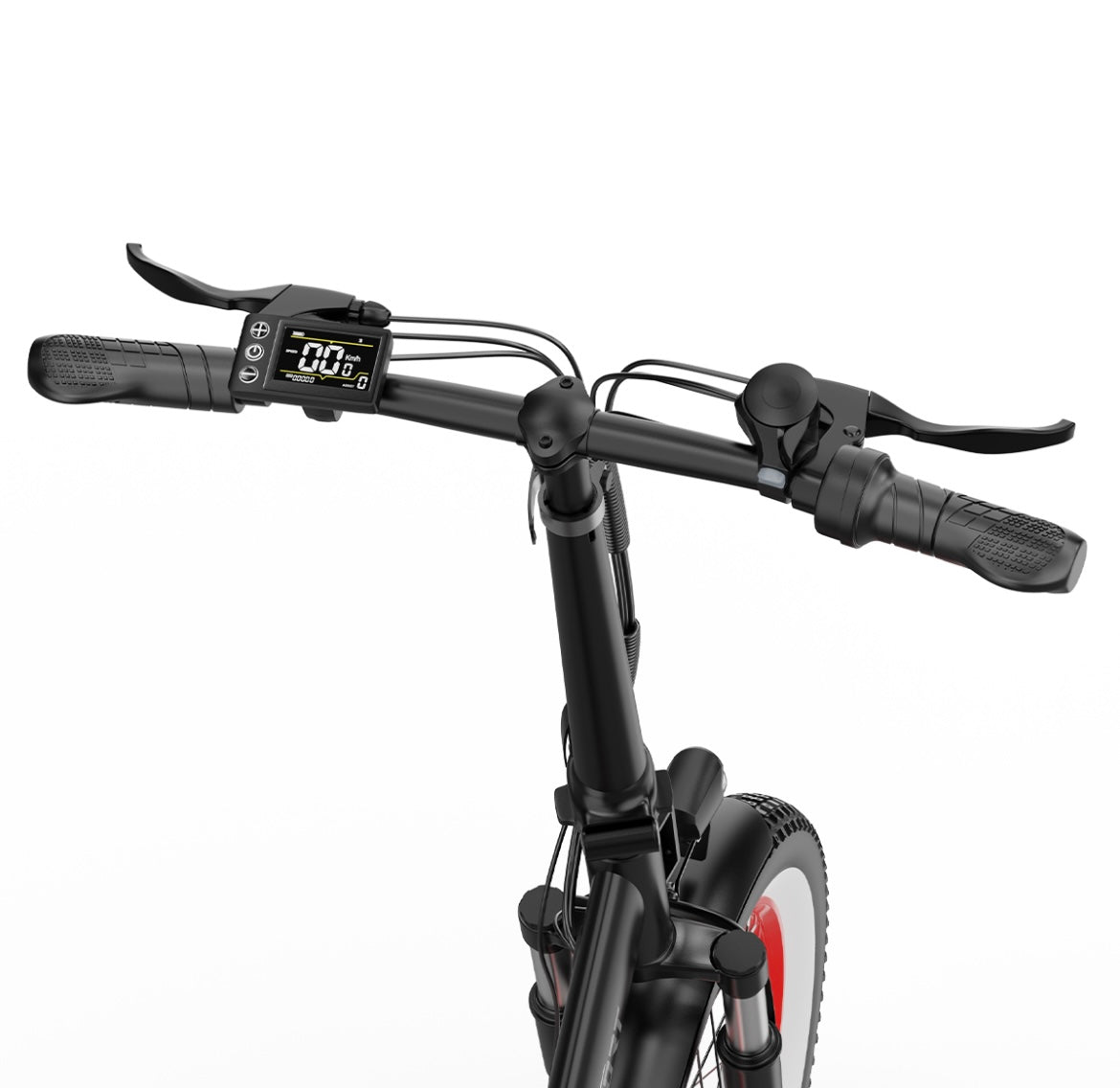 Onesport OT16 Road legal Electric Bike 250w Black & Red 15.5mph